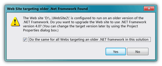 .NET frame work found