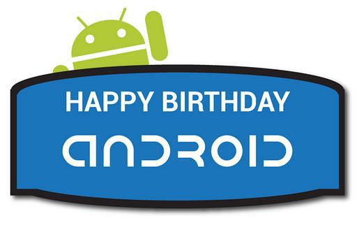 Happy Birthday Android