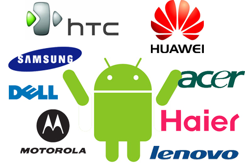 Upgrade Rankings by Android for Manufacturers
