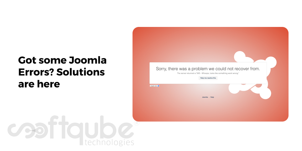 Got some Joomla Errors? Solutions are here