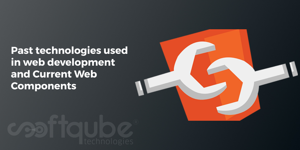 Past technologies used in web development and Current Web Components