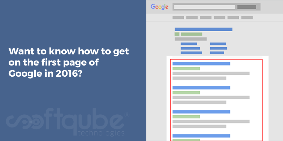 Want to know how to get on the first page of Google in 2016?