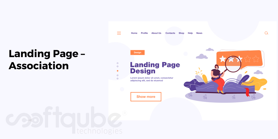 Landing Page – Association