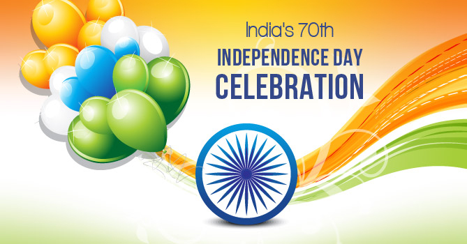India's 70th Independence Day Celebration