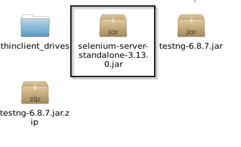 Download and setup Selenium server
