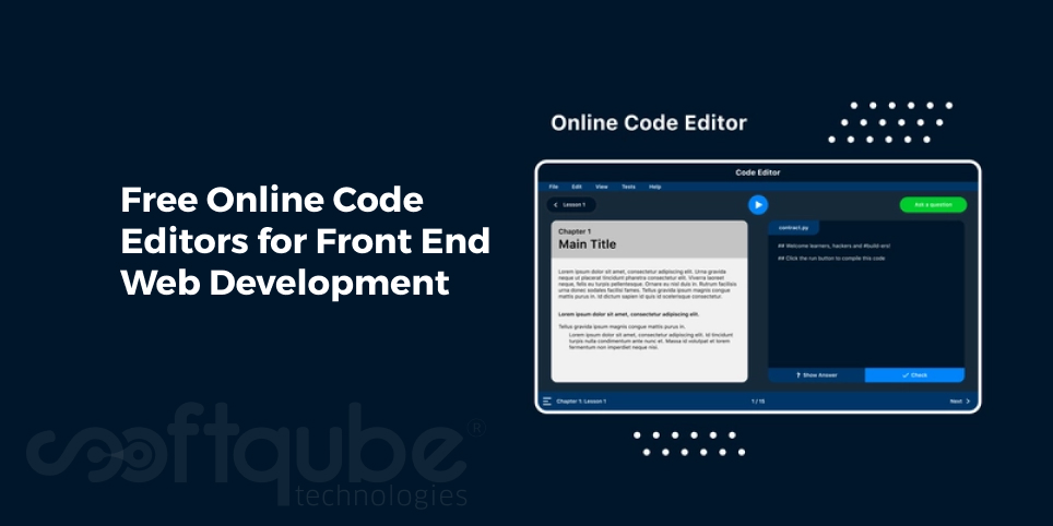 Free Online Code Editors for Front End Web Development