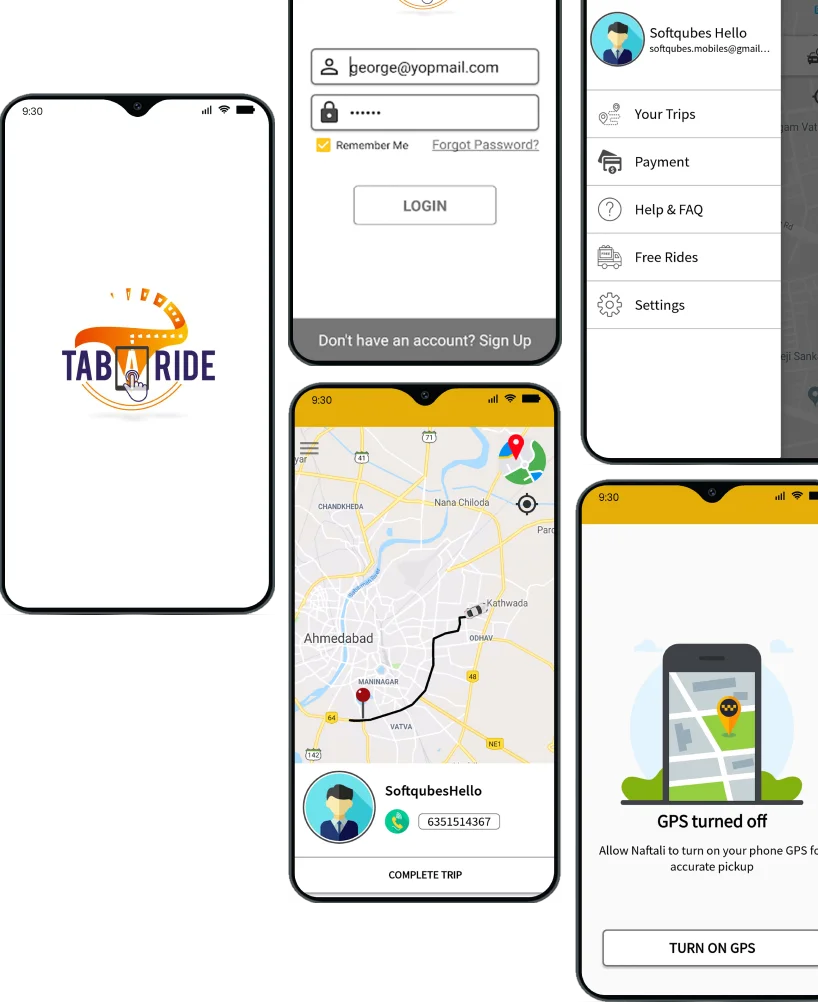 Online Taxi Booking Application
