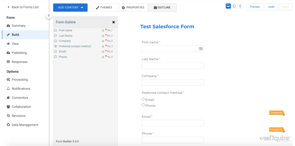 How do Salesforce Dynamic Forms function