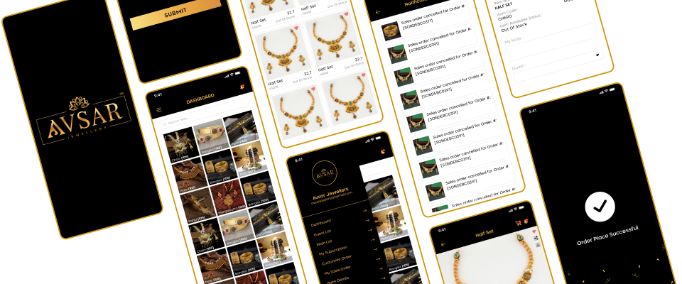 B2B Jewellery eCommerce App
